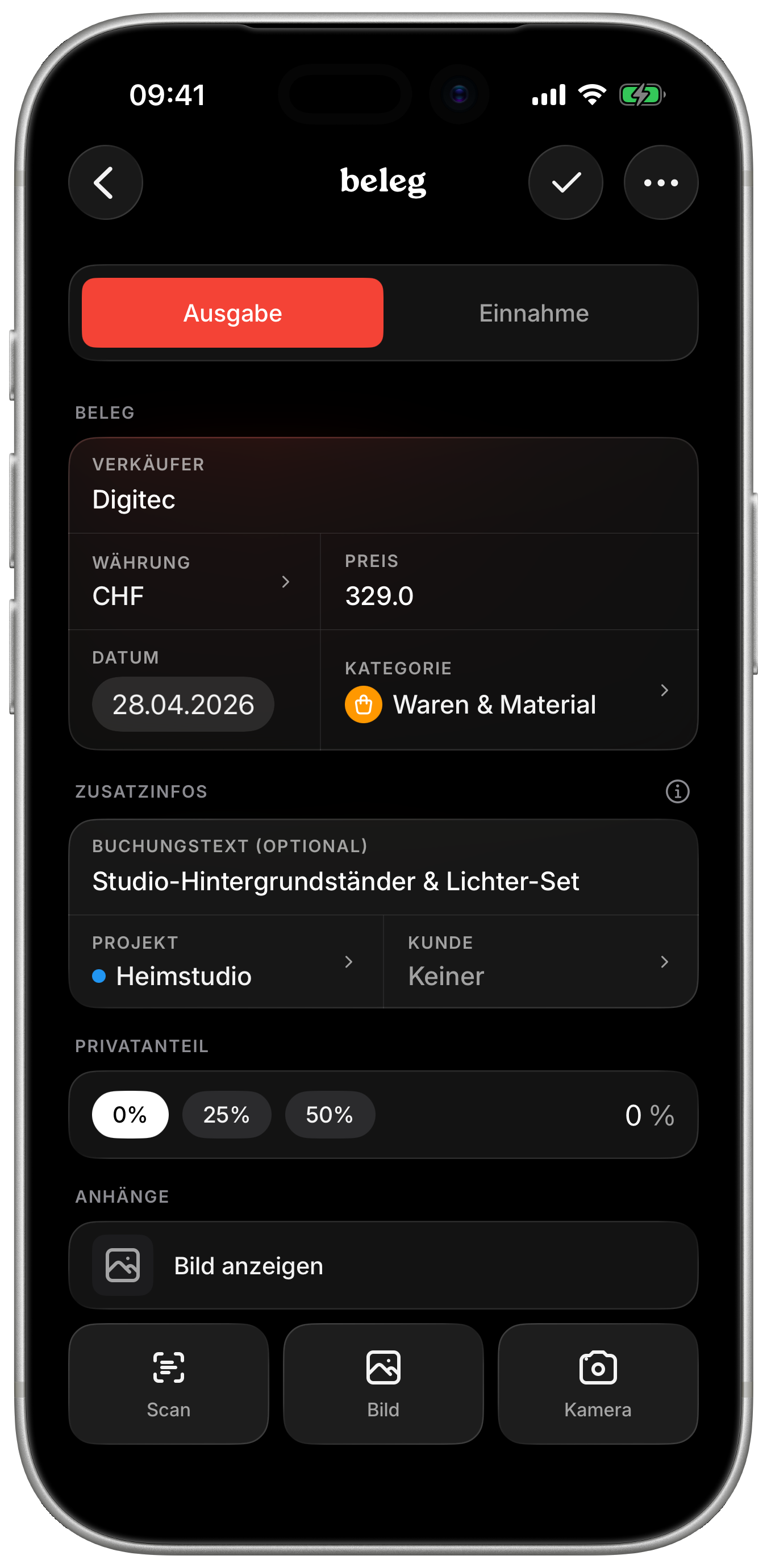 bonbox app screenshot